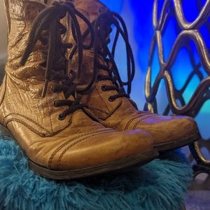 Steve Madden leather boot men's 7